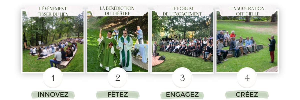 Théâtre de Verdure à Valpré pour événements uniques