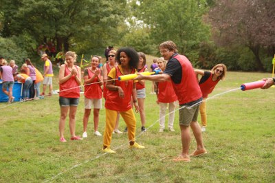 Activités de team building dans le parc naturel de Valpré
