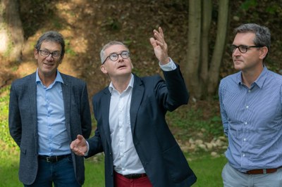 Valpé   inauguration théâtre de verdure   BD 3362